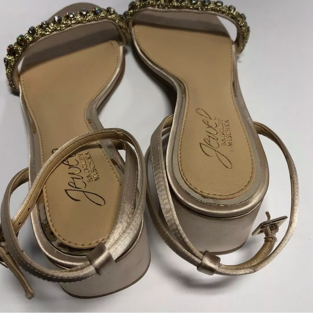 Jewel Badgley Mischka Odonna Womens Sandal Size 6.5M - Picture 4 of 5